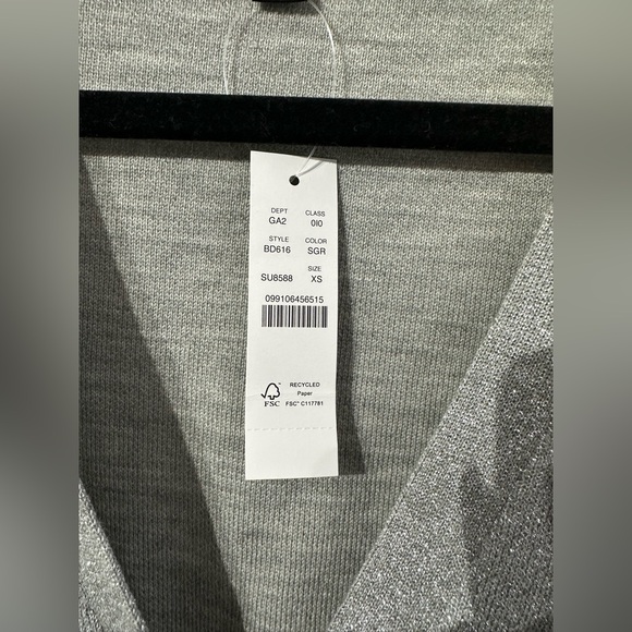 NWT J. Crew Gray Button-Up Women's Cardigan Sweater (XS) - Picture 11 of 16